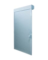 KIT PERSIANA EXTERIOR ALUMINIO PLATA 140 X 120 CM - 1