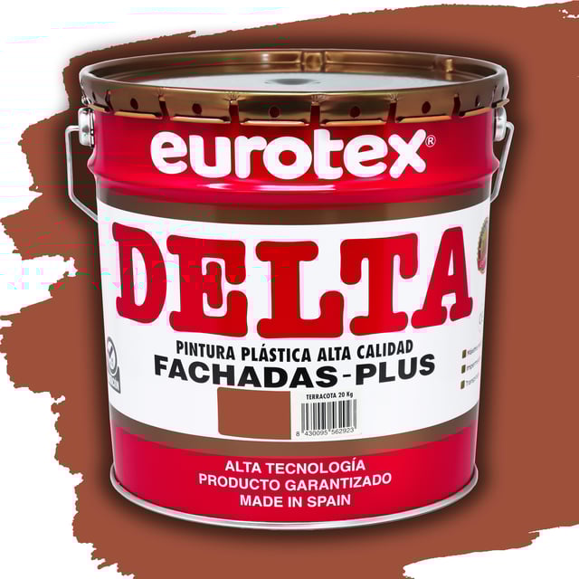 REVESTIMIENTO FACHADAS DELTA PLUS  20KG TERRACOTA