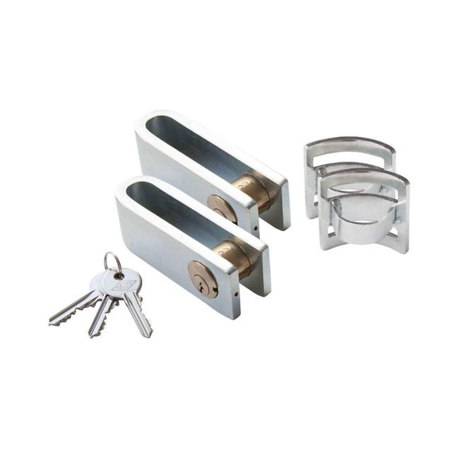 CANDADO DE SEGURIDAD PARA PUERTA BARAJA 115MM DE ACERO CON 3 LLAVES CAYS