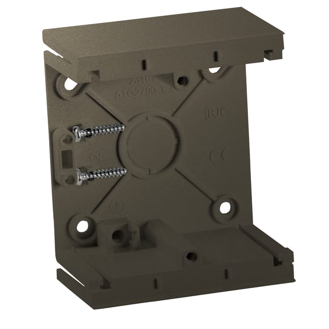 EXTENSION ZOCALO SUPERFICIE SERIE VIVA NEGRO - 1