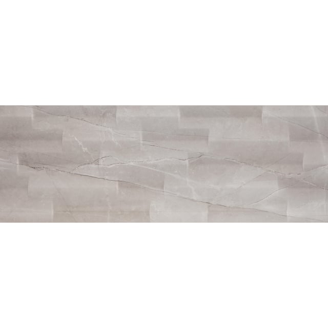 AZULEJO PASTA BLANCA 24X69 CM. MABE DECOR GRIS