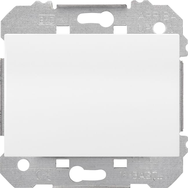 TAPA CIEGA SERIE CORAL BLANCO - 1