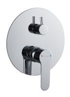 GRIFO MONOMANDO DUCHA EMPOTRADO REDONDO - 1