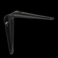 ESCUADRA PALOMILLA CON NERVIO NEGRA  100  X 125  MM - 1