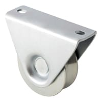 RUEDA SOPORTE INTERNO  80MM SOBREPONER PARA PERFIL V  PUERTA CORREDERA  - 1