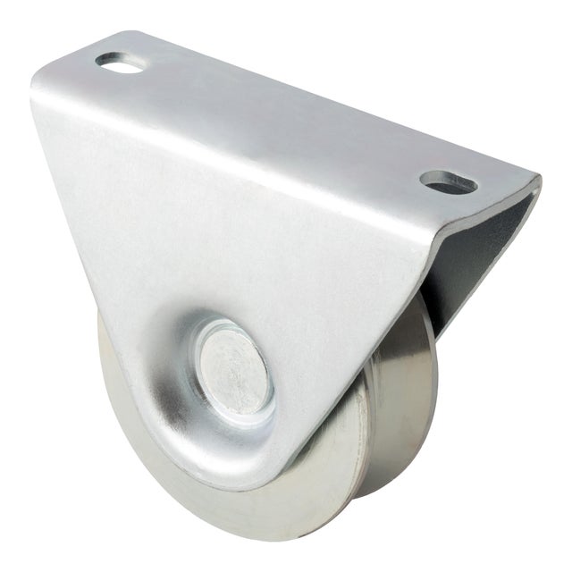 RUEDA SOPORTE INTERNO  80MM SOBREPONER PARA PERFIL V  PUERTA CORREDERA 