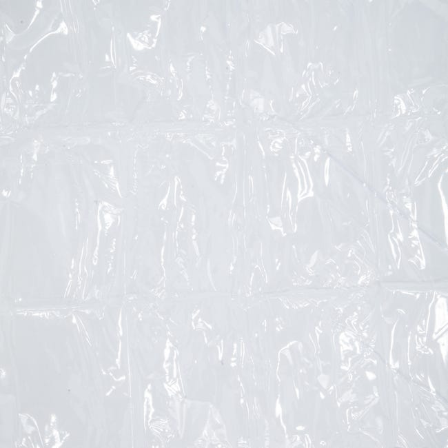 FORRO DE CORTINA  DE BAÑO PVC TRANSPARENTE - 1