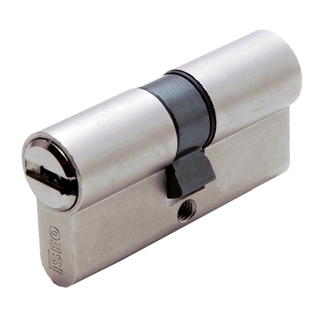 CILINDRO BOMBIN 30 X 50 MM PUNTOS R6 NIQUEL ISEO