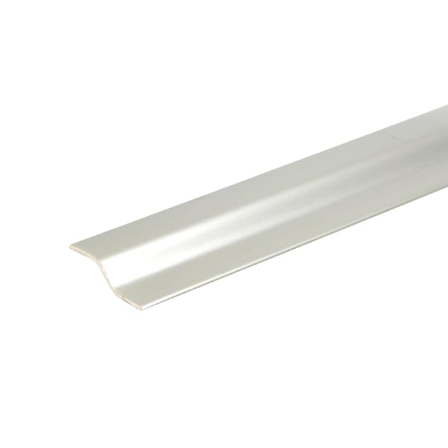 PERFIL DESNIVEL PVC ADHESIVO ALUMINIO 100 CM - 1