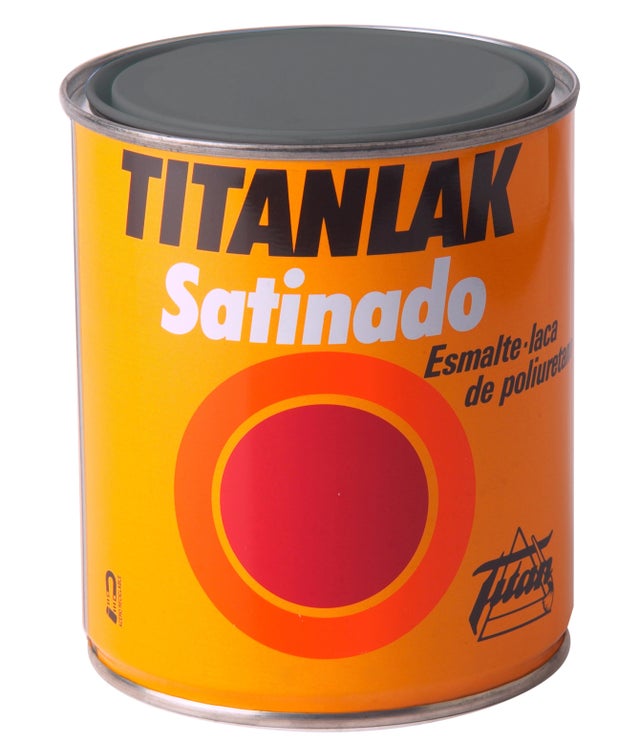 ESMALTE SINTÉTICO TITANLAK 750ML GRIS ARENA