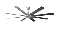 VENTILADOR DE TECHO Ø200CM SIN LUZ NEGRO - 1