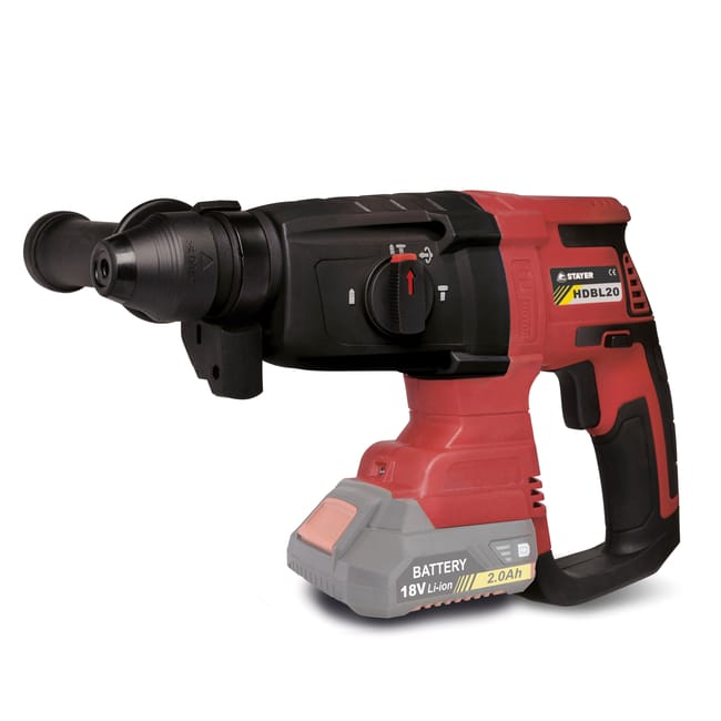 MARTILLO COMBINADO BATERÍA BRUSHLESS STAYER HDB L20 18V 2.8J - 1