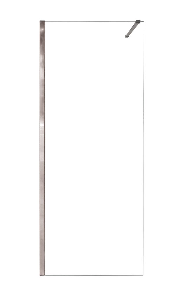 MAMPARA DE DUCHA FRONTAL FIJA OCEAN PRO 100CM CROMO