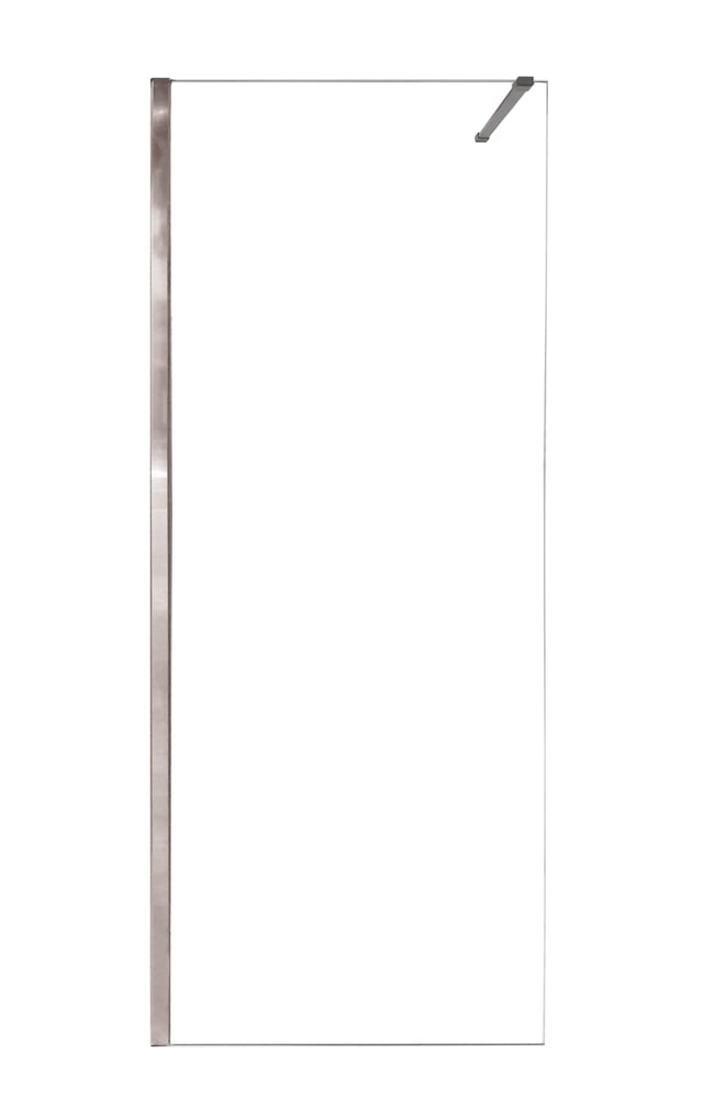 MAMPARA DE DUCHA FRONTAL FIJA OCEAN PRO 100CM CROMO