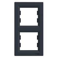 MARCO DOBLE VERTICAL SERIE ASFORA ANTRACITA - 1