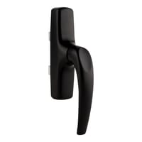 CREMONA DE 2 PALAS PARA VENTANA O PUERTA DE ALUMINIO NEGRA - 1