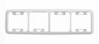 MARCO CUADRUPLE SERIE SIMON 31 BLANCO - 1