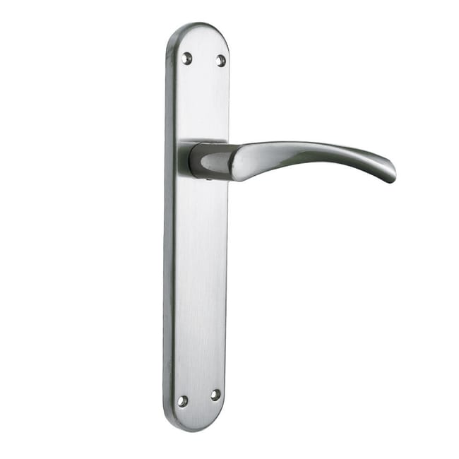 JUEGO DE MANILLA PLACA CON MULETILLA 47  MM ALUMINIO NIQUEL 20   13  - 1