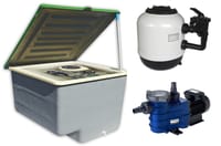 CASETA CON FILTRO LAMINADO 600MM+BOMBA 1CV - 1