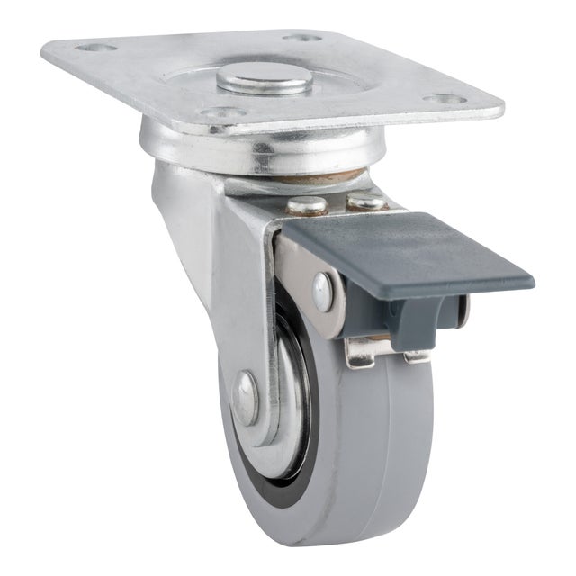 RUEDA 50MM GOMA. HASTA 22KG. LLANTA ACERO