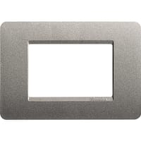 MARCO 3 MODULOS CAJA RECTANGULAR MATIX TITANIO - 1