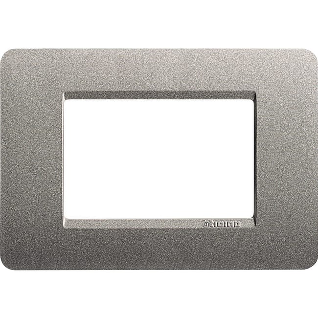 MARCO 3 MODULOS CAJA RECTANGULAR MATIX TITANIO - 1