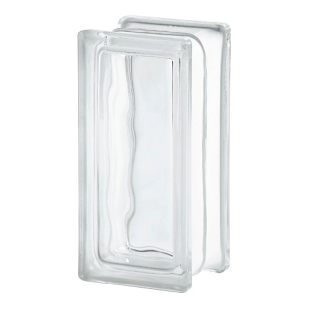 BLOQUE VIDRIO INCOLORO 19X9X8CM