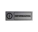 PLACA INFORMATIVA INFORMAZIOA 23 CM - 1