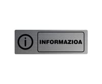 PLACA INFORMATIVA INFORMAZIOA 23 CM - 1
