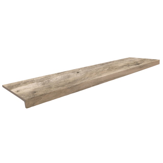 PELDAÑO PORCELÁNICO 31.7X120CM TAUPE