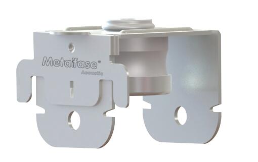 SOPORTE AMORTIGUADOR CON CAUCHO PARA PERFIL DE TECHO TC47 20-60 KG 25 UDS