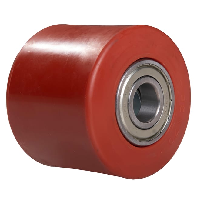 RUEDA TRANSPALETA 82 MM POLIURETANO HASTA 500KG. - 1