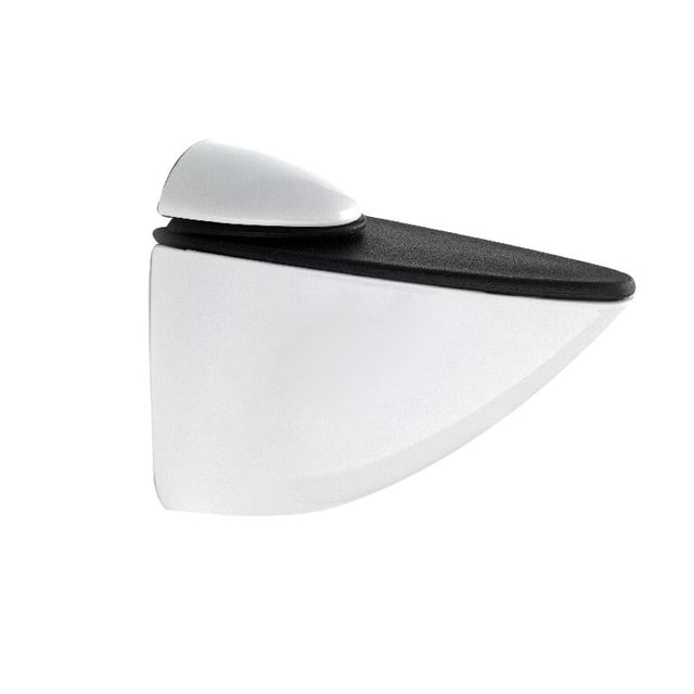 SOPORTE REGULABLE PARA BALDA MAX 40 MM. L 105 MM BLANCO