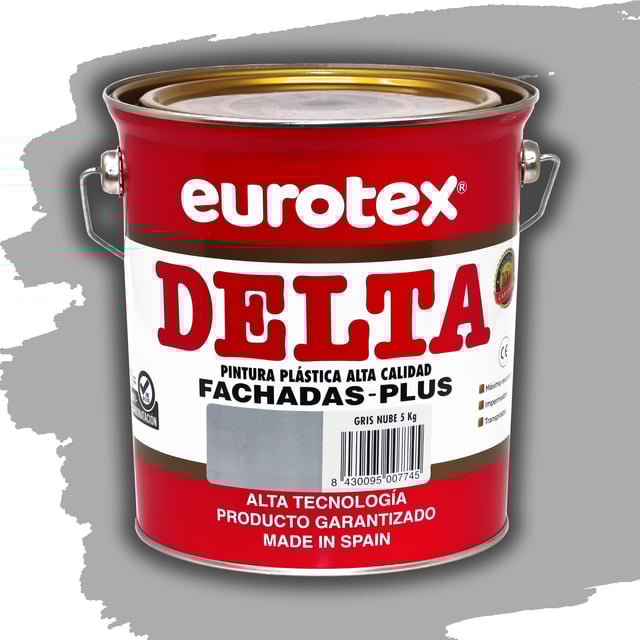 REVESTIMIENTO FACHADAS DELTA PLUS  5KG GRIS NUBE
