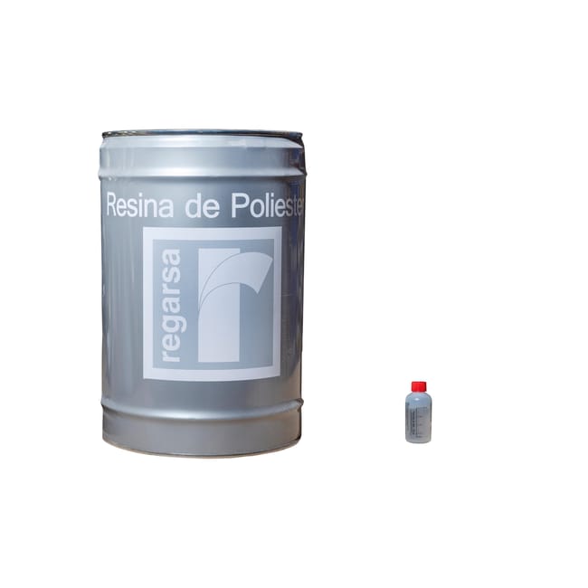 RESINA POLIESTER + PEROXIDO 5kg - 1