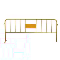 VALLA MÓVIL PEATONAL EN ACERO PINTADO 2,5X1M - 1