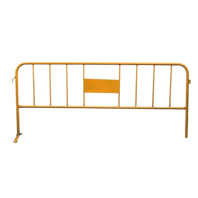 VALLA MÓVIL PEATONAL EN ACERO PINTADO 2,5X1M - 1