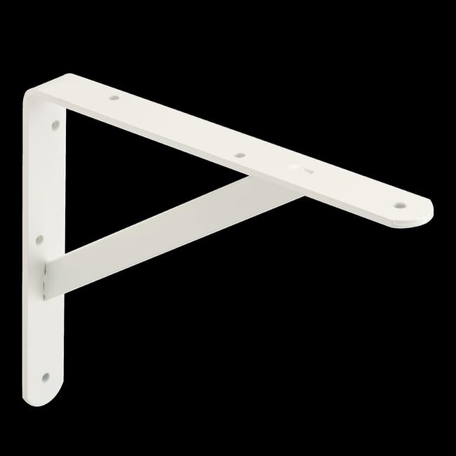 ESCUADRA METALICA PARA BALDA REFORZADA DOLMEN BLANCA 205 X 250 MM - 1