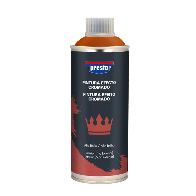 ESPRAY EFECTO CROMADO 400ML COBRE
