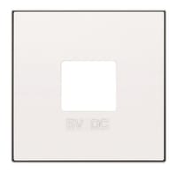 TAPA USB SERIE SKY BLANCO - 1