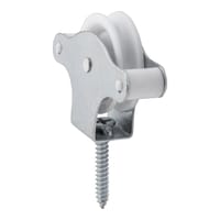 POLEA TENDEDERO CON  TIRAFONDO 22 X 40 MM. 2 UDS. - 1