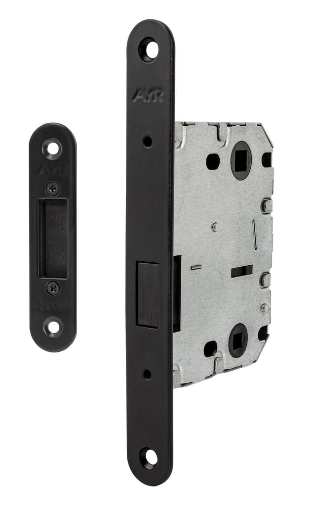 PICAPORTE MAGNETICO NEGRO MATE MOD 819 AYR 