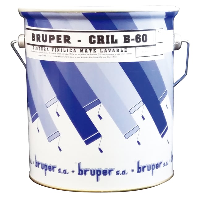 PINTURA PLASTICA BLANCA MATE 15L B-60