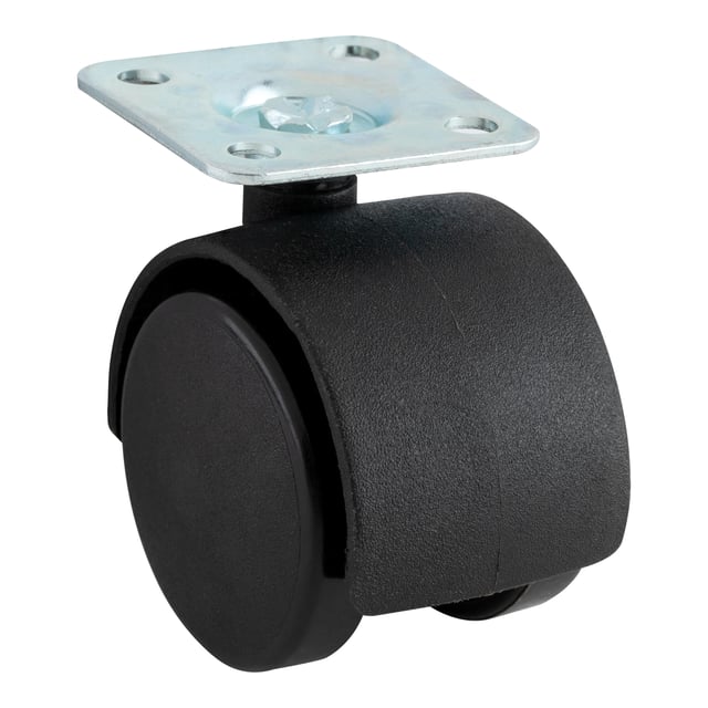 RUEDA AUXILIAR 40MM POLIPROPILENO. HASTA 20KG. LLANTA PLÁSTICO