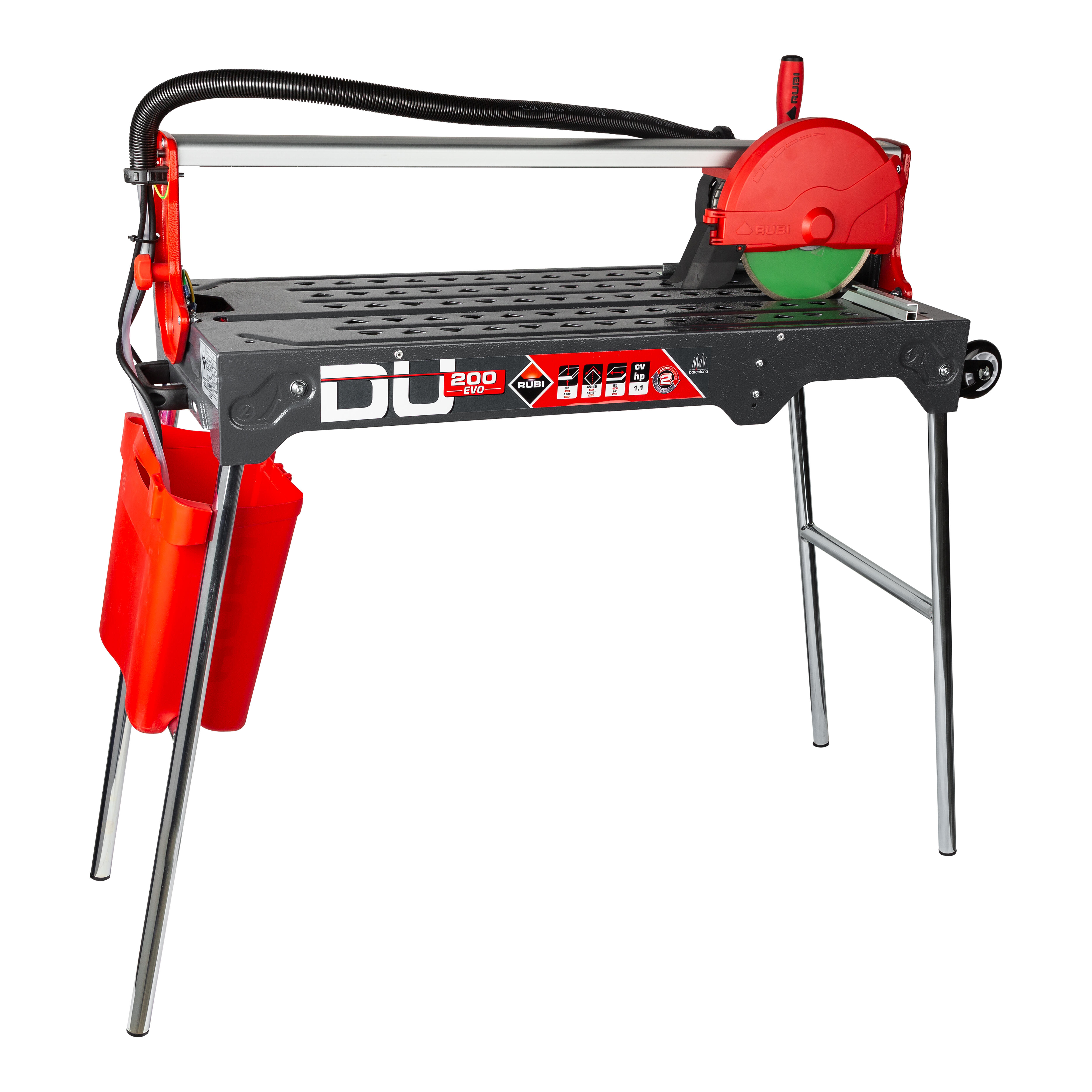 CORTADOR DE CERÂMICA ELÉTRICO DU-200 EVO RUBI 200MM | Obramat