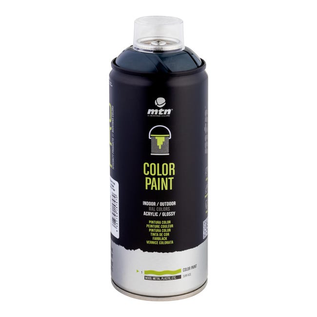 ESPRAY PINTURA BRILLANTE  400ML GRIS ANTRACITA - 1