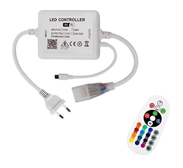 CONTROLADOR RGB WIFI 230V 750W