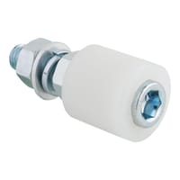 2 POLEAS RODILLO GUIA NYLON 35 X 35 MM - 1