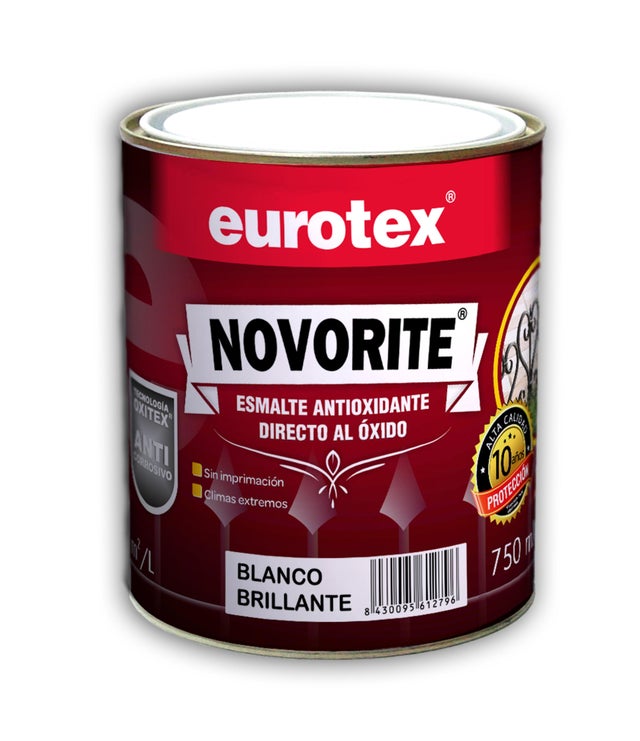 ESMALTE SINTÉTICO  ANTIOXIDANTE BRILLANTE  NOVORITE  4L GRIS MEDIO