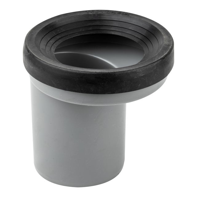 MANGUITO INODORO EXCÉNTRICO Ø90MM PVC